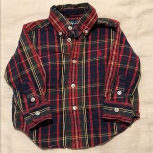 Ralph Lauren button down long sleeved shirt